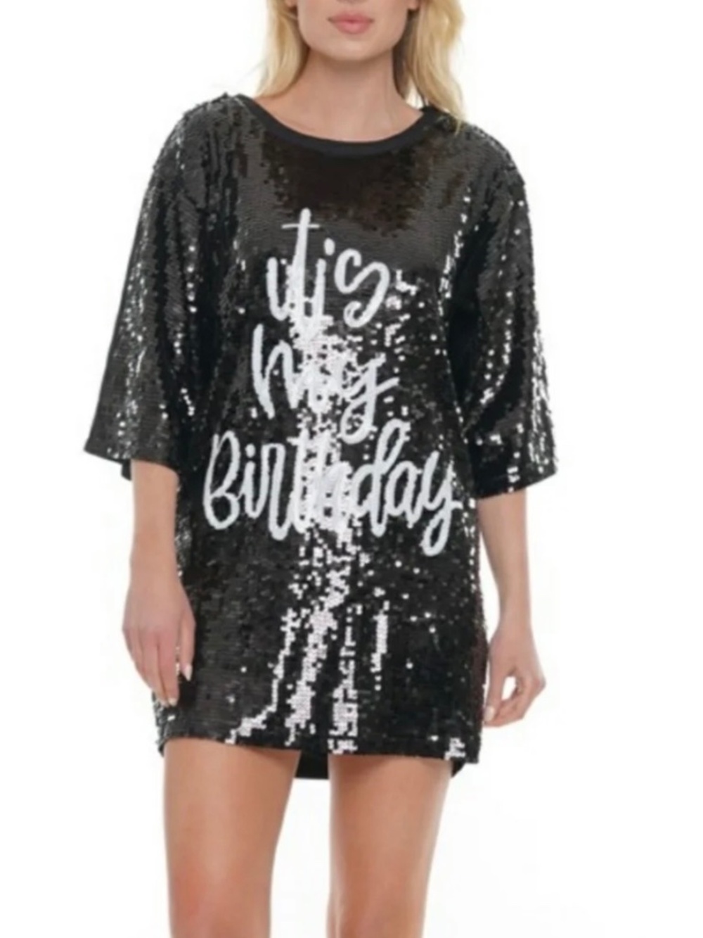It’s My Birthday Sequin Tunic/Dress